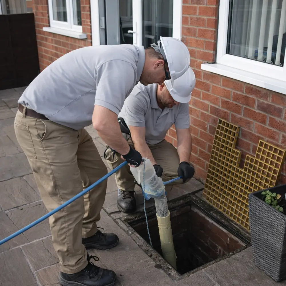 Blocked drain repair service in Cricklewood